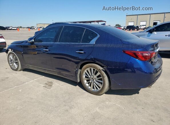 JN1EV7BP4RM601706 2024 INFINITI Q50 Blue Задня ліва чверть