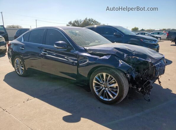 JN1EV7BP4RM601706 2024 INFINITI Q50 Blue Передня права чверть