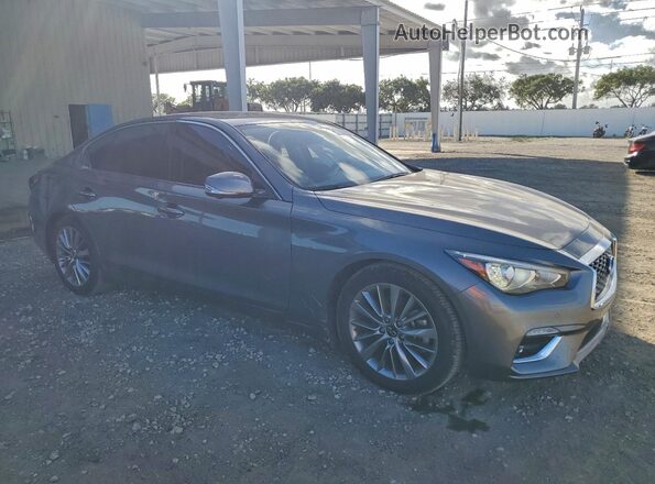 JN1EV7BP5PM513003 2023 INFINITI Q50 Gray Delantero derecho