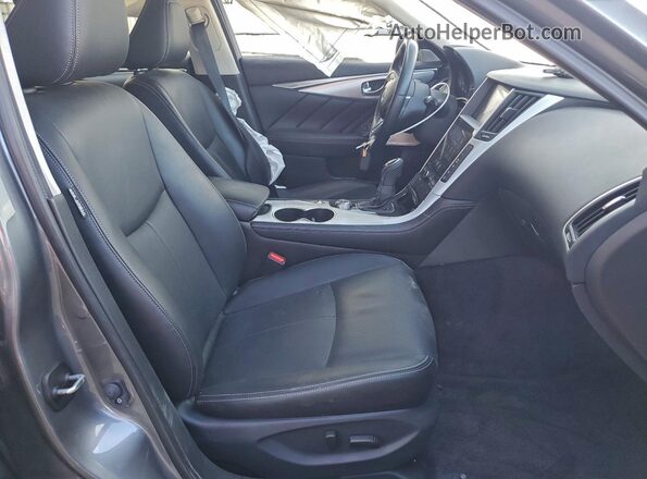 JN1EV7BP5PM513003 2023 INFINITI Q50 Gray Vista interior delantera