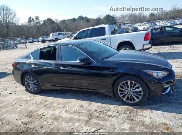 JN1EV7BP8NM310541 2022 INFINITI Q50 Black Vista interior trasera