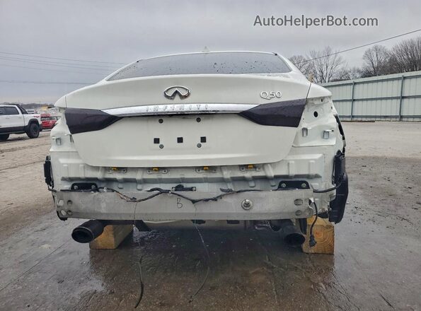 JN1EV7BP9MM707822 2021 INFINITI Q50 White Widok z tyłu