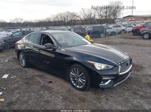 JN1EV7BR7NM341295 2022 INFINITI Q50 Black 