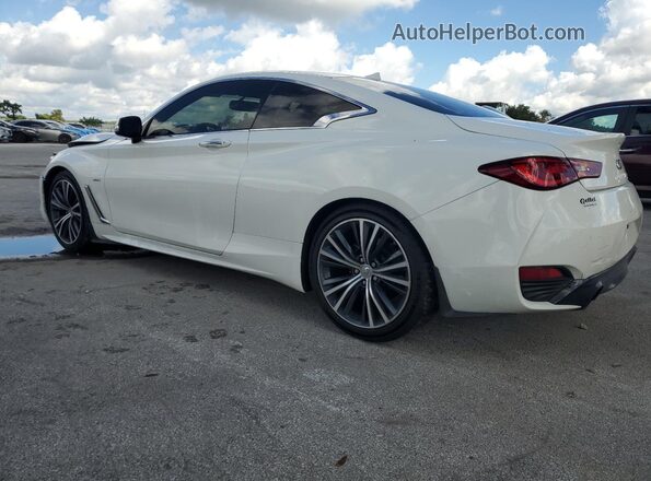 JN1EV7EK3JM340895 2018 INFINITI Q60 Белый Задняя левая четверть