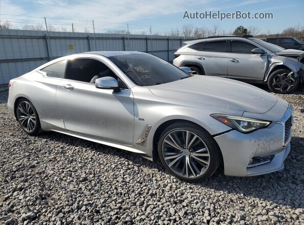 JN1EV7EK5HM361595 2017 INFINITI Q60 Silver 