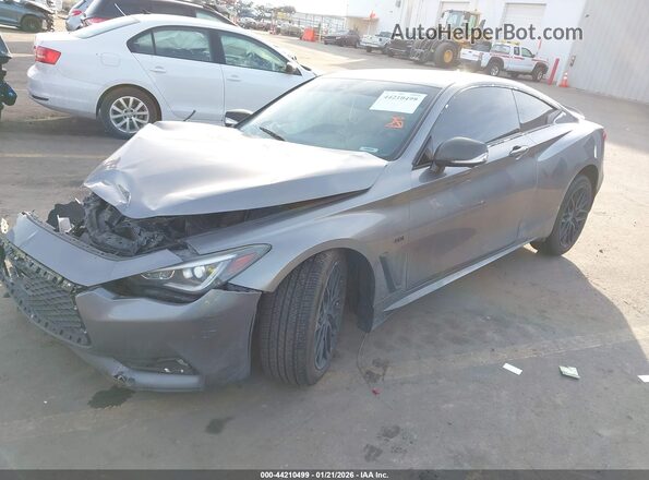 JN1EV7EL7HM550516 2017 INFINITI Q60 Gray Przód lewy