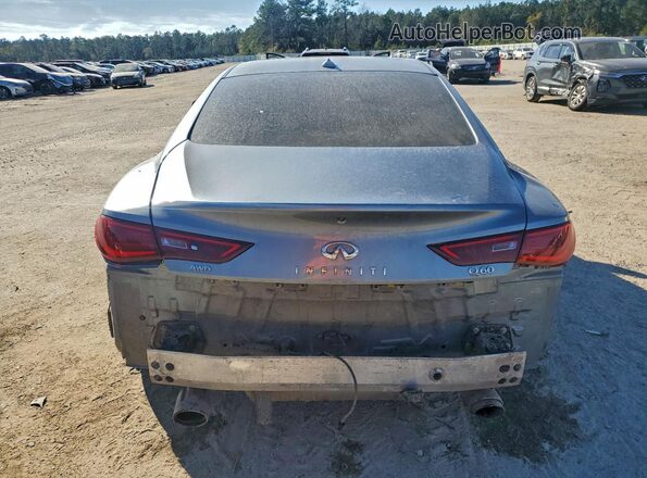 JN1EV7EL7KM291534 2019 INFINITI Q60 Silver Vista trasera