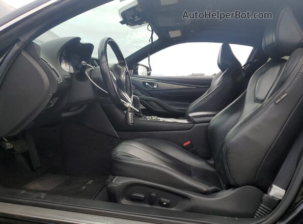 JN1EV7KK2MM410685 2021 INFINITI Q60 Черный Вид салона спереди
