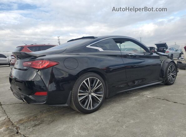 JN1EV7KK2MM410685 2021 INFINITI Q60 Черный Задняя правая четверть