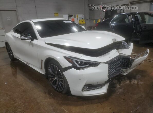 JN1EV7KL0MM470022 2021 INFINITI Q60 Белый Передняя правая четверть