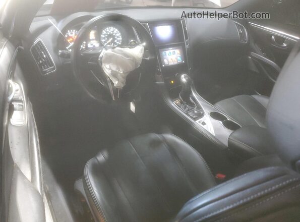 JN1EV7KL0MM470022 2021 INFINITI Q60 Белый Вид панели приборов