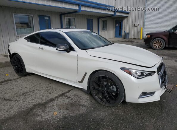 JN1EV7KL3MM470130 2021 INFINITI Q60 Белый Передняя правая четверть