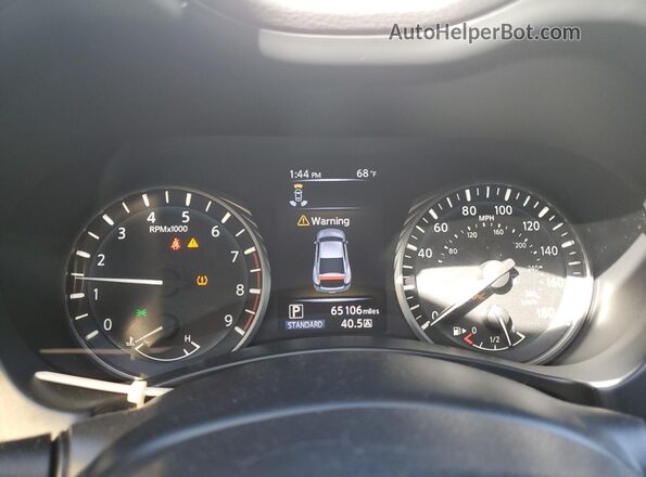 JN1EV7KL3MM470130 2021 INFINITI Q60 Белый Вид щитка приборов