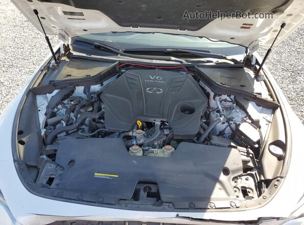 JN1EV7KL3MM470130 2021 INFINITI Q60 Белый Вид задней части салона