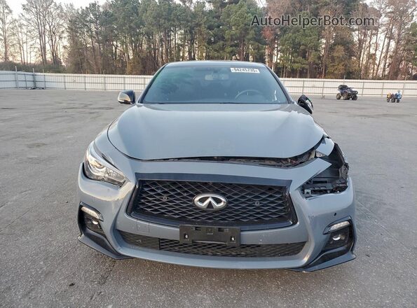 JN1FV7DR0NM390193 2022 INFINITI Q50 Серый Вид спереди