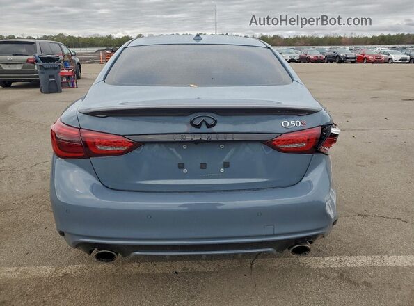 JN1FV7DR5PM590151 2023 INFINITI Q50 Blue Вид ззаду