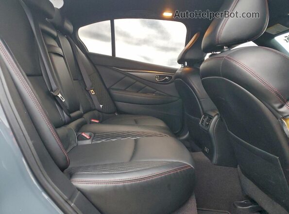 JN1FV7DR5PM590151 2023 INFINITI Q50 Blue Вид задніх сидінь