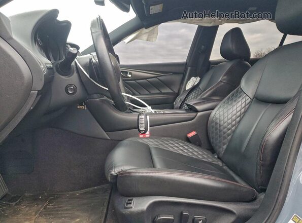 JN1FV7DR5PM590151 2023 INFINITI Q50 Blue Вид салону спереду