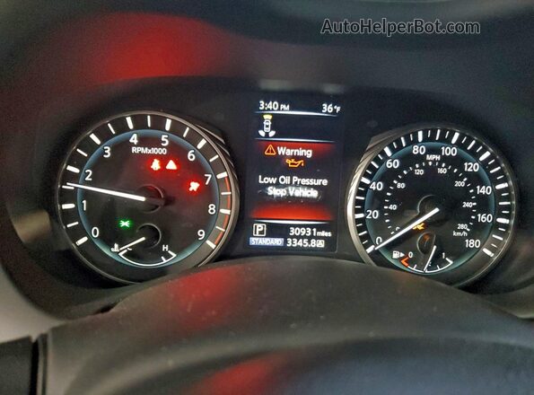 JN1FV7DR8PM590922 2023 INFINITI Q50 Black Vista del cuadro de instrumentos