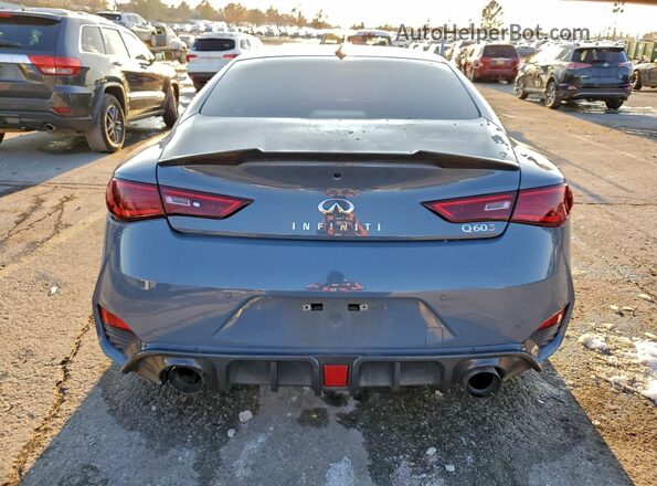 JN1FV7LK5MM530032 2021 INFINITI Q60 Gray უკანა ხედი