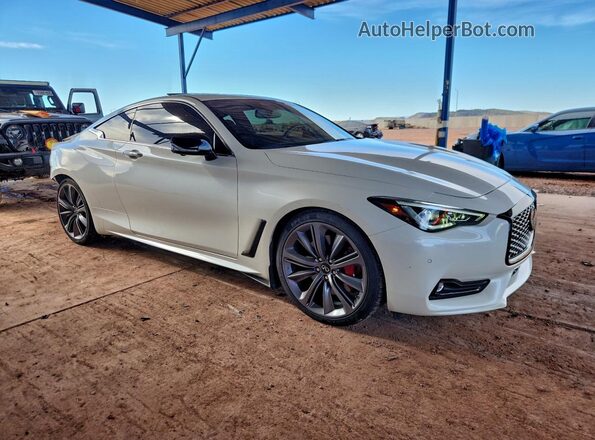 JN1FV7LK8NM660646 2022 INFINITI Q60 White Front right