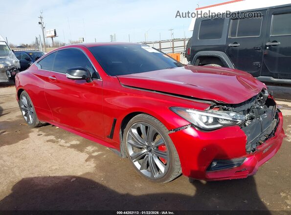 JN1FV7LL7MM560352 2021 INFINITI Q60 Red უკანა სალონის ხედი