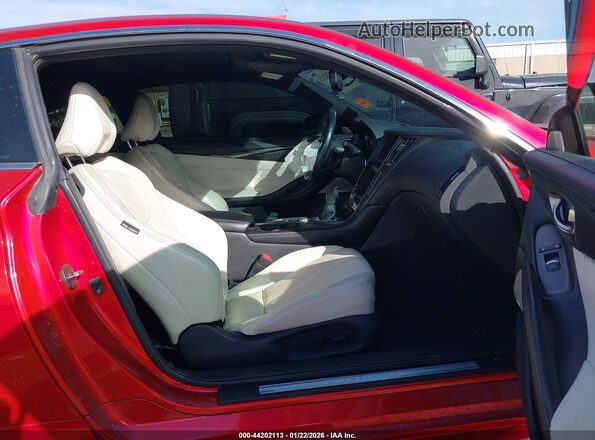JN1FV7LL7MM560352 2021 INFINITI Q60 Red წინა სალონის ხედი
