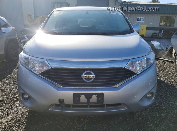 JN8AE2KP0H9168664 2017 NISSAN QUEST Серебряный Вид сзади
