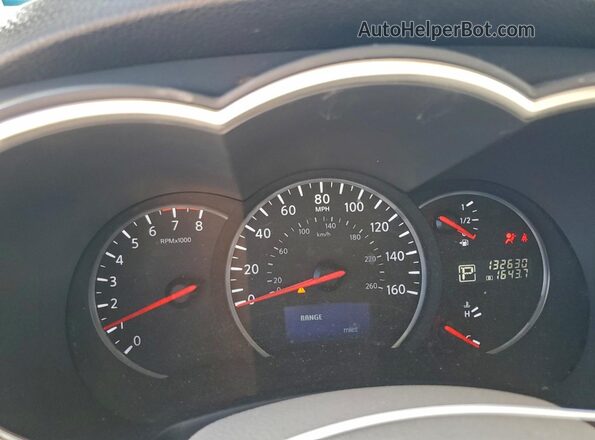 JN8AE2KP4G9156631 2016 NISSAN QUEST Gray Instrument cluster view
