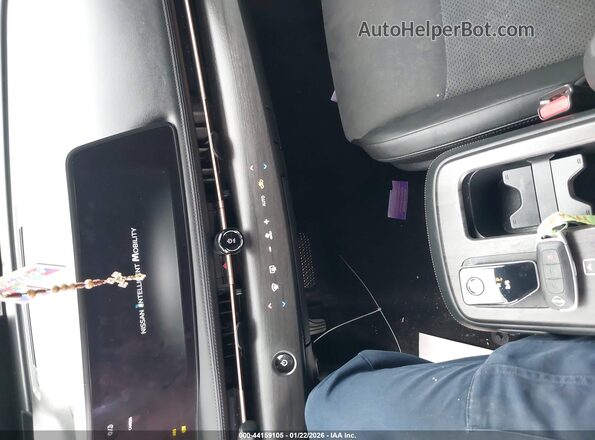 JN8AF0BE5SM462422 2025 NISSAN ARIYA Black Dashboard view