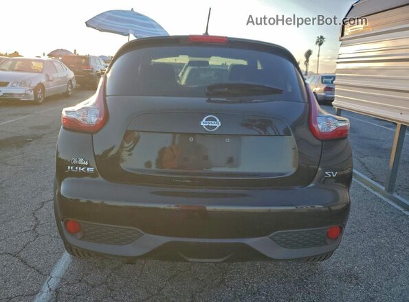 JN8AF5MR0GT605044 2016 NISSAN JUKE Черный Вид салона спереди