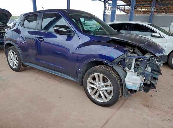 JN8AF5MR9HT701689 2017 NISSAN JUKE Blue 