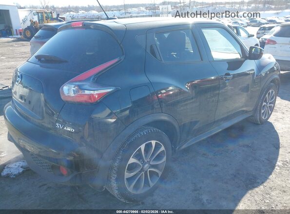 JN8AF5MV2HT750715 2017 NISSAN JUKE Черный Задняя правая четверть