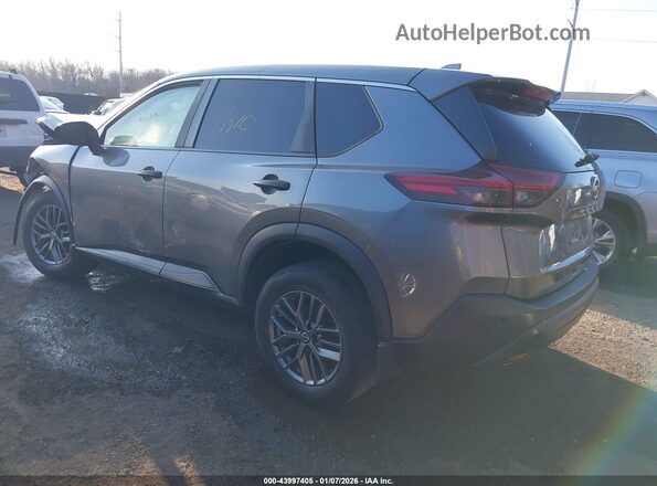 JN8AT3AA3MW013479 2021 NISSAN ROGUE Gray Trasero izquierdo