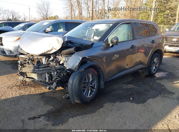 JN8AT3AA3MW013479 2021 NISSAN ROGUE Gray Vista tres cuartos delantera izquierda