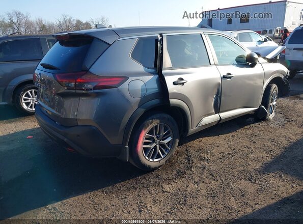 JN8AT3AA3MW013479 2021 NISSAN ROGUE Gray Trasero derecho
