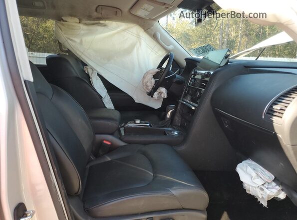 JN8AY2AC1P9181797 2023 NISSAN ARMADA White Սալոնի դիմացի տեսք