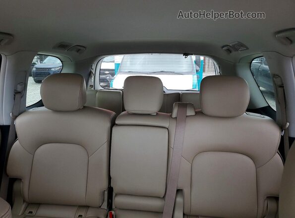 JN8AY2AC7M9147066 2021 NISSAN ARMADA Silver Հետևի նստատեղերի տեսք