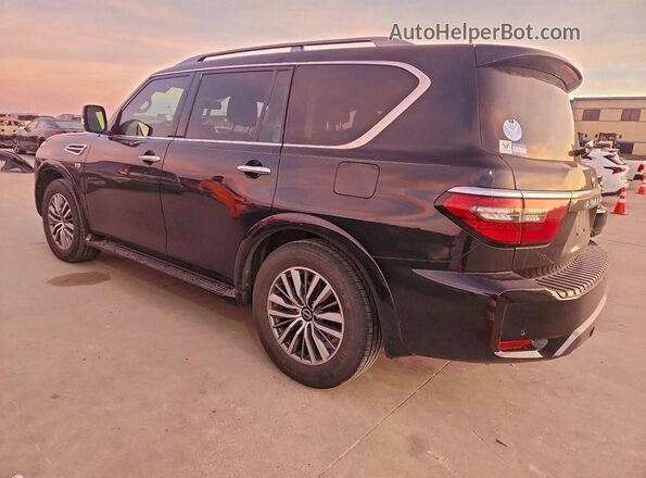 JN8AY2ACXM9145490 2021 NISSAN ARMADA Черный 