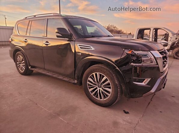 JN8AY2ACXM9145490 2021 NISSAN ARMADA Черный 