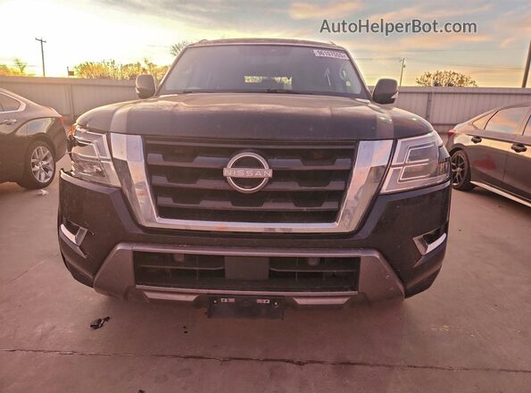 JN8AY2ACXM9145490 2021 NISSAN ARMADA Черный 