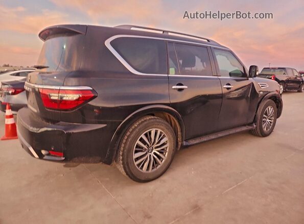 JN8AY2ACXM9145490 2021 NISSAN ARMADA Черный 