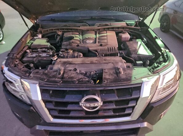 JN8AY2ACXM9145490 2021 NISSAN ARMADA Черный 