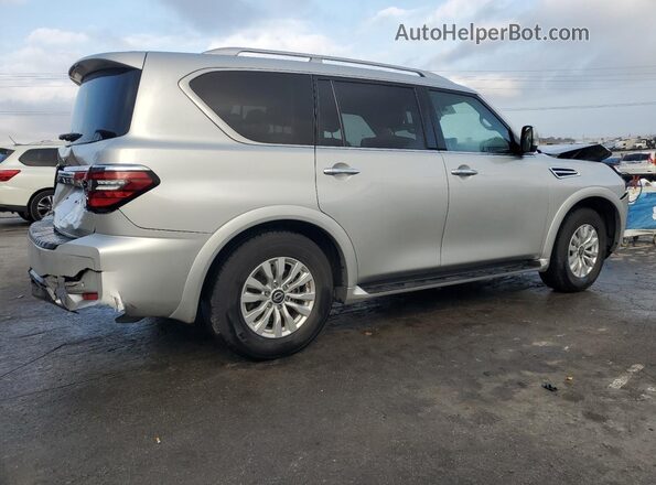 JN8AY2AD1R9709723 2024 NISSAN ARMADA Silver Задня права чверть