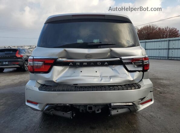 JN8AY2AD1R9709723 2024 NISSAN ARMADA Silver Вид ззаду