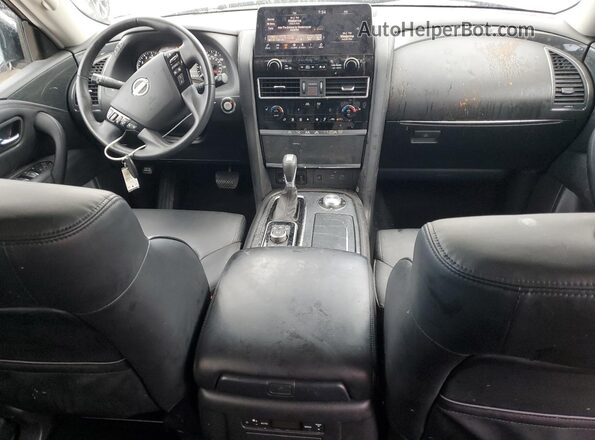 JN8AY2AD1R9709723 2024 NISSAN ARMADA Silver Вид панелі приладів