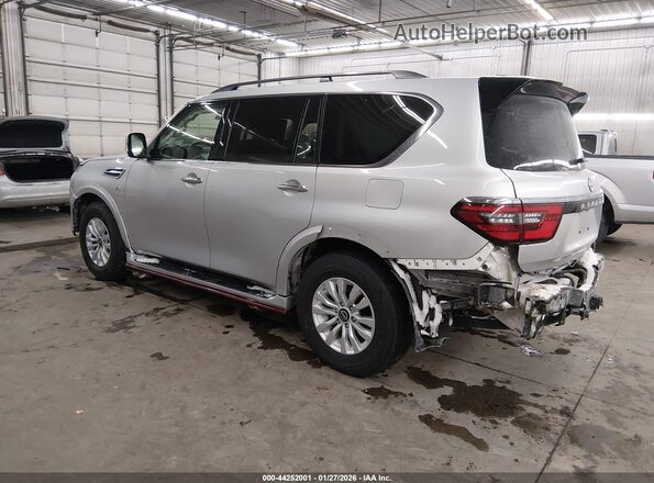 JN8AY2AD9M9662286 2021 NISSAN ARMADA Silver Rear left