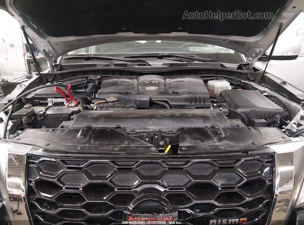 JN8AY2AD9M9662286 2021 NISSAN ARMADA Silver Rear view
