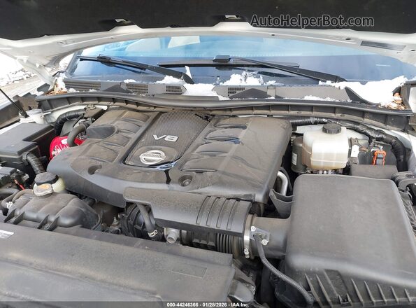 JN8AY2ADXN9677445 2022 NISSAN ARMADA White Vista trasera