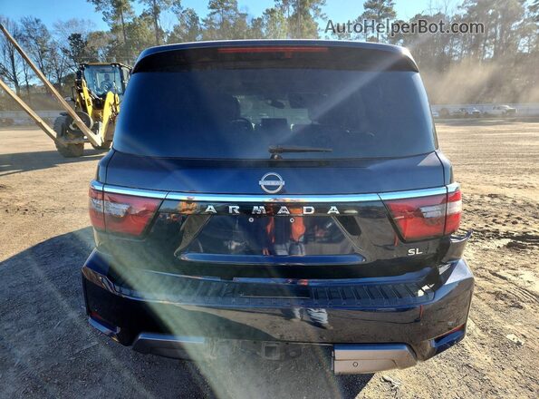 JN8AY2BA1M9372502 2021 NISSAN ARMADA Blue Widok z tyłu